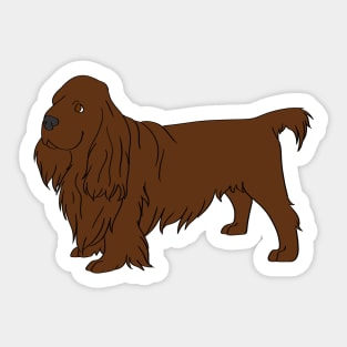 sussex spaniel Sticker